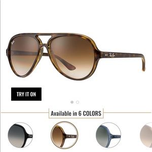 💕 New Cat 5000 Gloss Tortoise Ray-Bands 💕